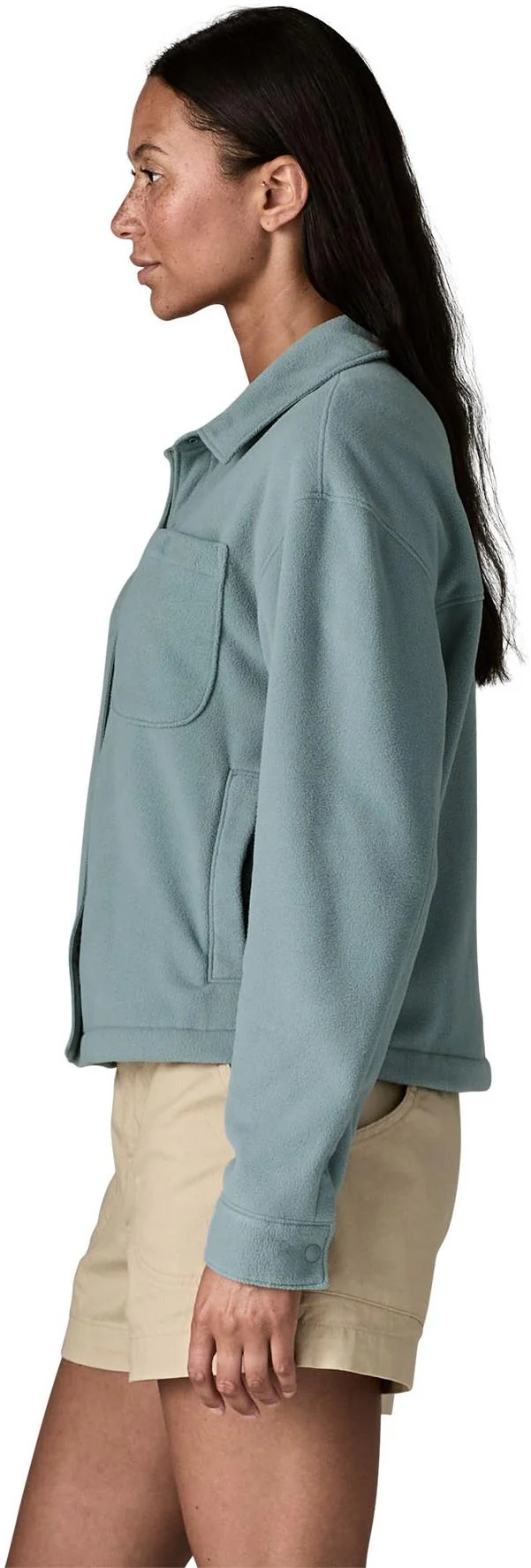 Micro D Fleece Shirt Jacket - Womens - Image 5