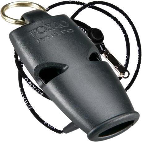 Micro Pealess Whistle with Lanyard