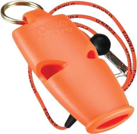 Micro Pealess Whistle with Lanyard - Image 5