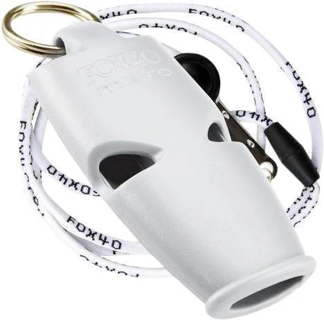 Micro Pealess Whistle with Lanyard - Image 9