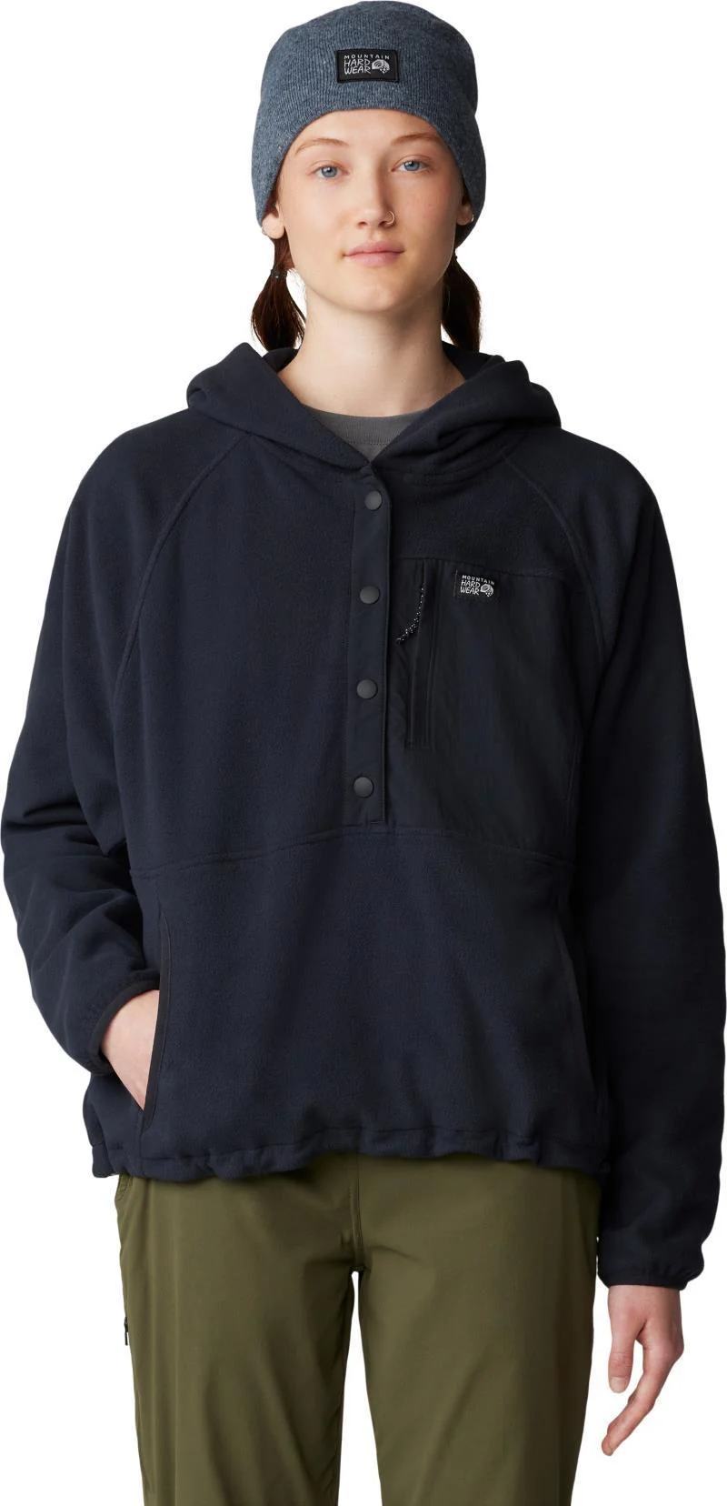 Microchill Snap Neck Pullover - Womens - Image 3