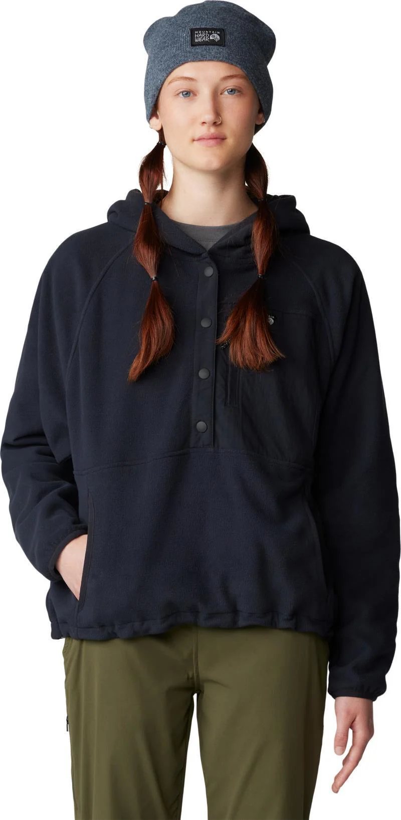 Microchill Snap Neck Pullover - Womens - Image 4