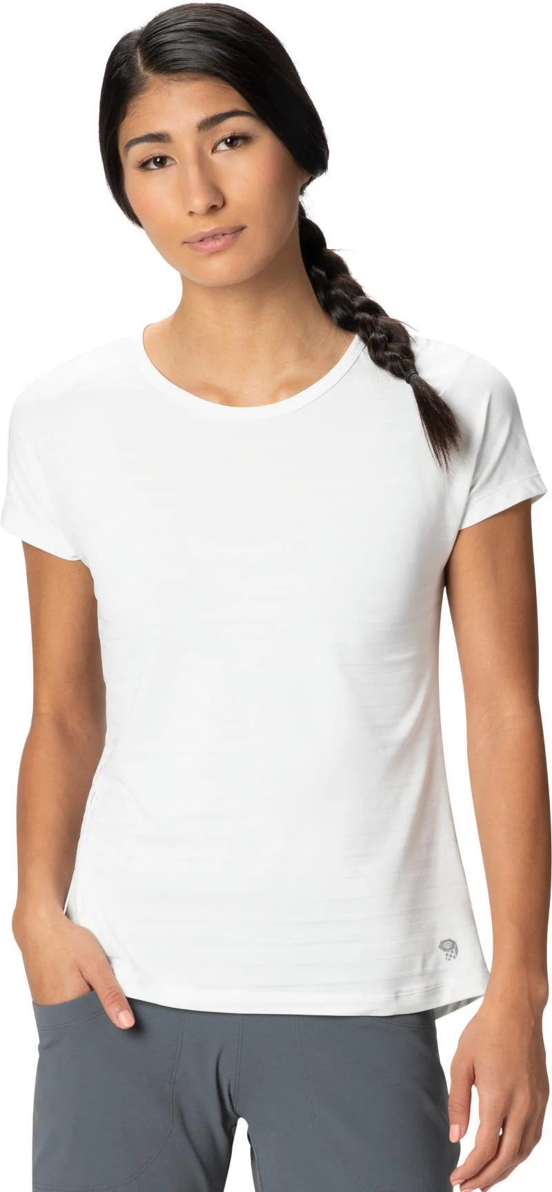 Mighty Stripe SS T - Womens - Image 4
