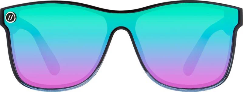 Millenia X2 - Black Forest, Gloss Black And Teal Fade Frame, Polarized Blue and Purple Mirror Lens - Image 2