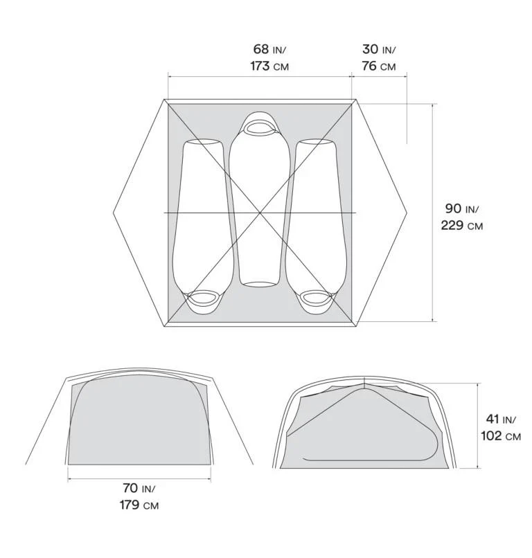 Mineral King 3, 3-4 Person Tent - Image 10