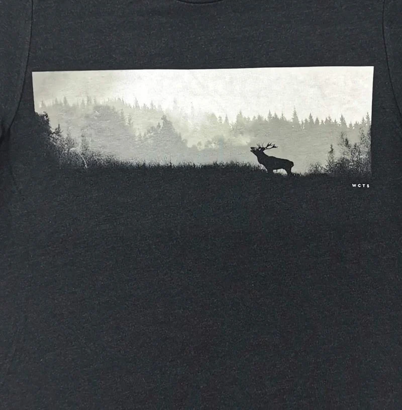 Misty Elk T-Shirt - Unisex - Image 2