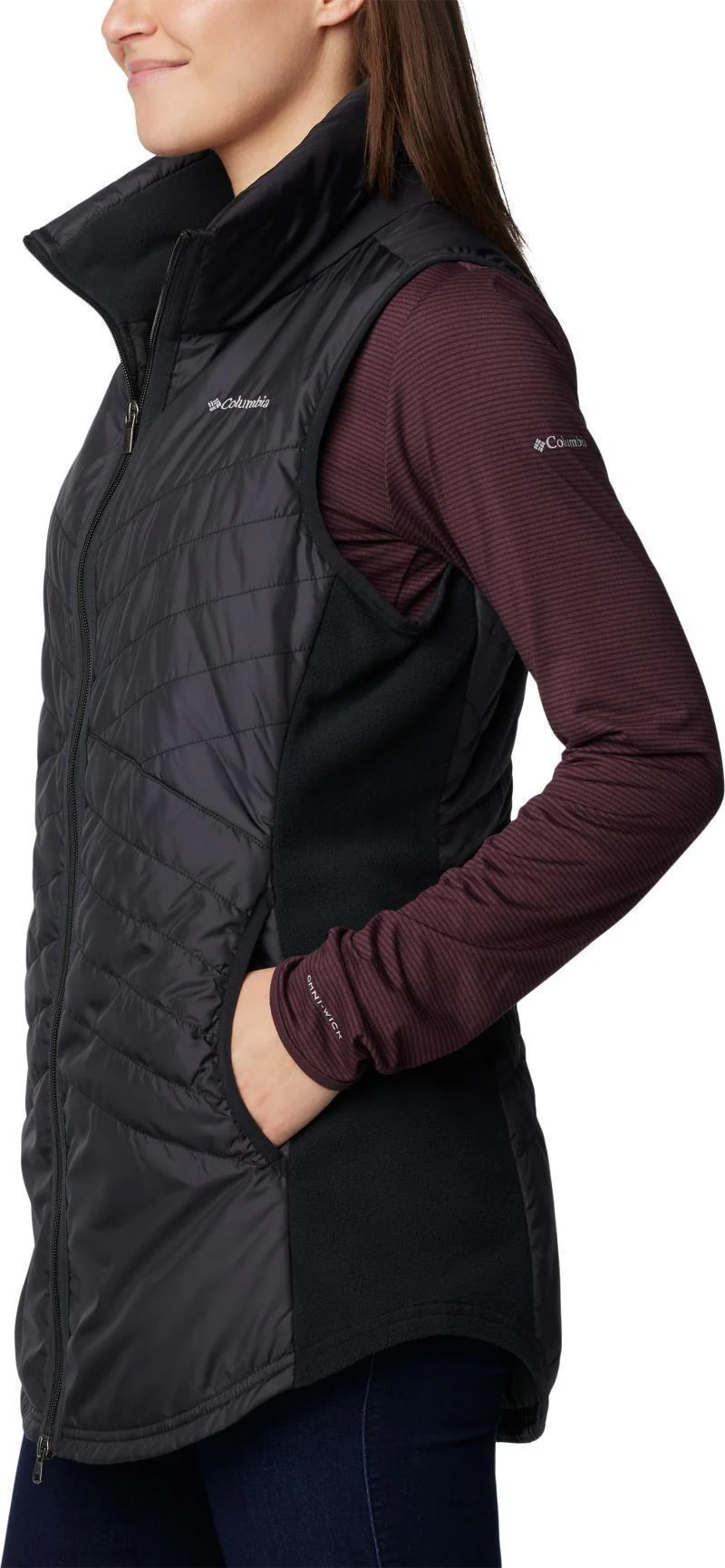 Mix It Around Long Vest II - Womens - Image 5