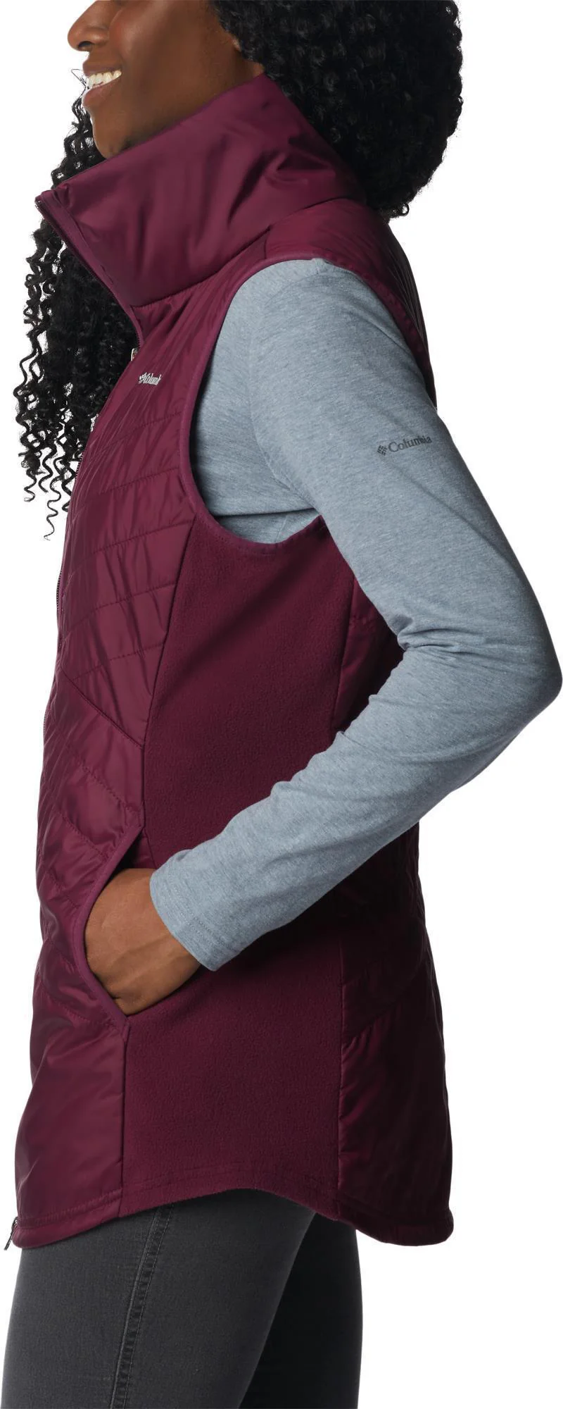 Mix It Around Long Vest - Womens - Image 4