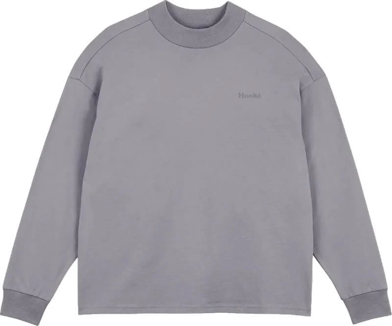 Mock Neck Oversized LS Tee - Womens - Image 11