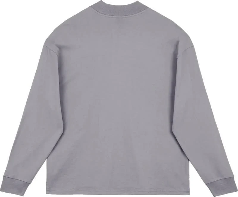 Mock Neck Oversized LS Tee - Womens - Image 12