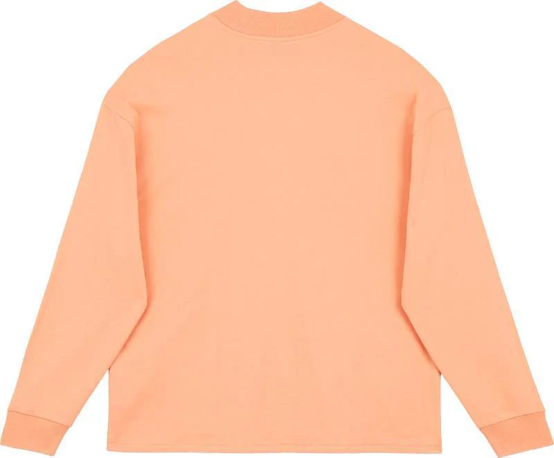 Mock Neck Oversized LS Tee - Womens - Image 7