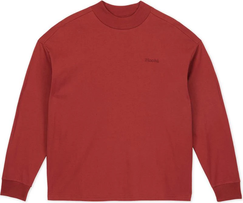 Mock Neck Oversized LS Tee - Womens - Image 8
