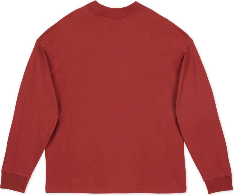 Mock Neck Oversized LS Tee - Womens - Image 9