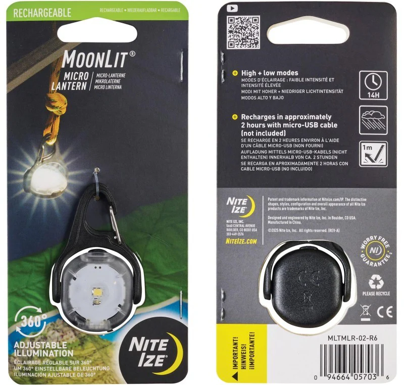 MoonLit Rechargeable Micro Lantern - Image 3