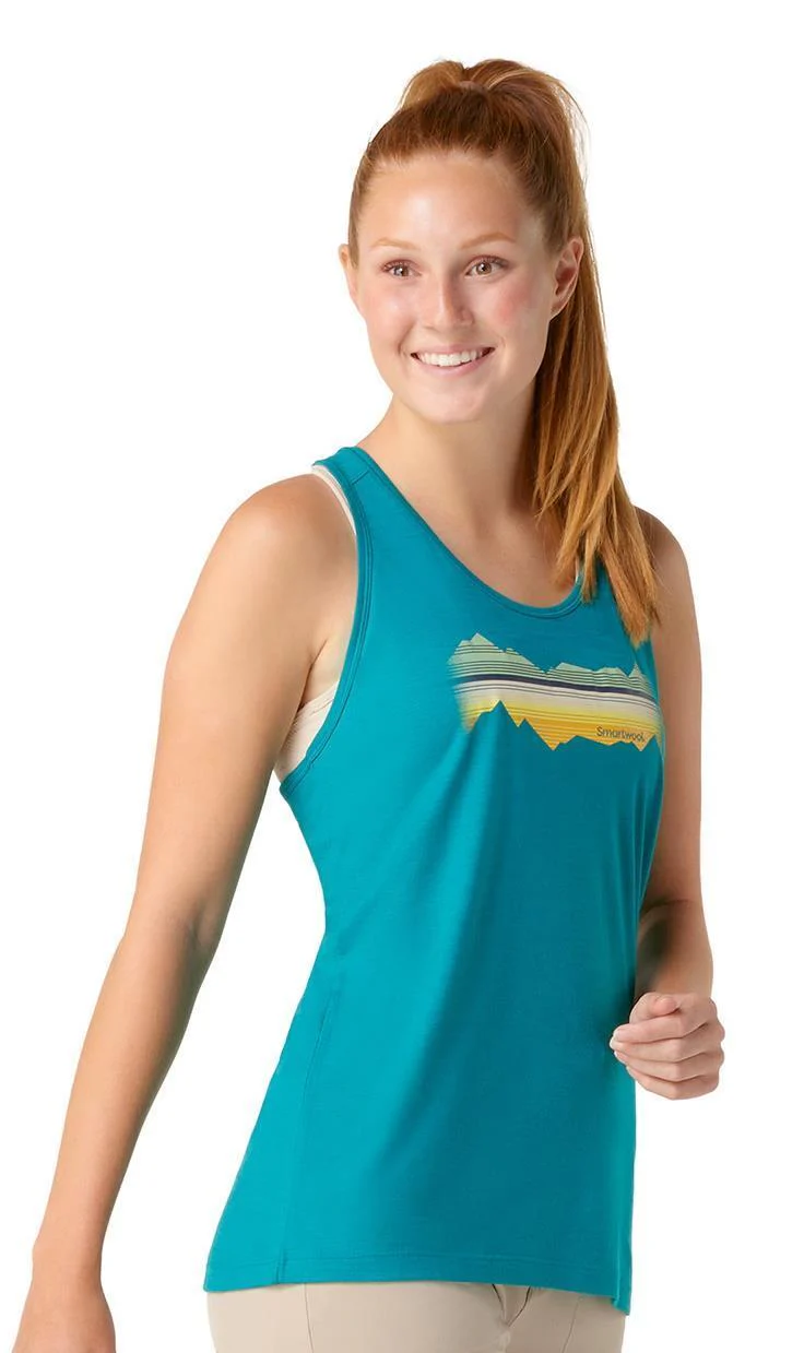 Mountain Horizon Graphic Tank - Womens - Image 2