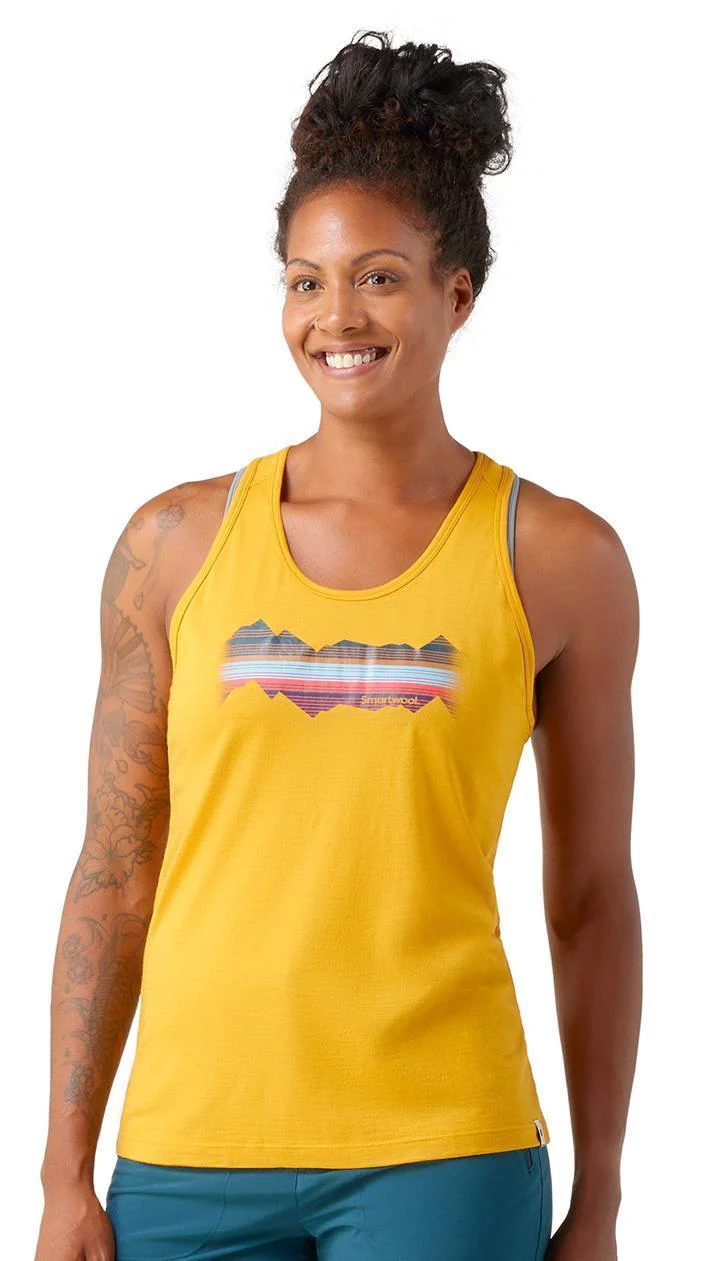 Mountain Horizon Graphic Tank - Womens - Image 5