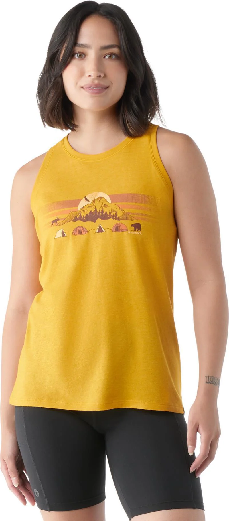 Mountain Moon Graphic Tank - Womens - Image 2