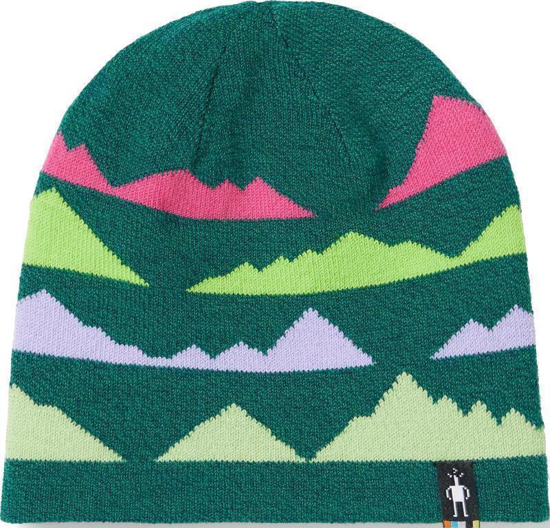 Mountain Pattern Reversible Beanie - Kids
