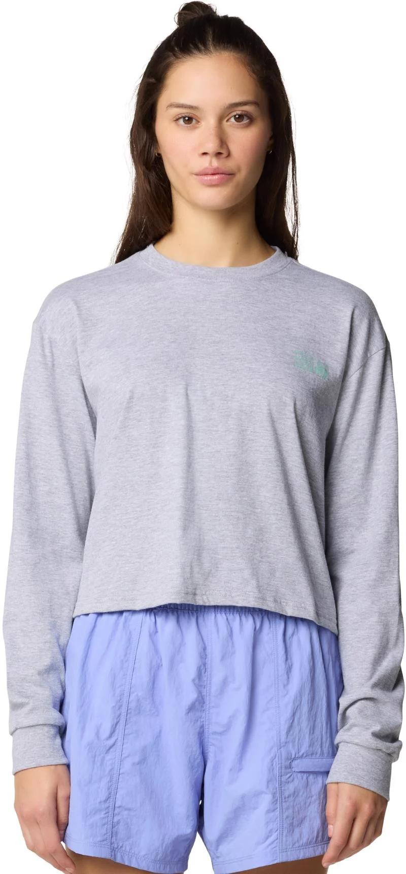 Mountain Sunset Boxy Crop LS - Womens - Image 10