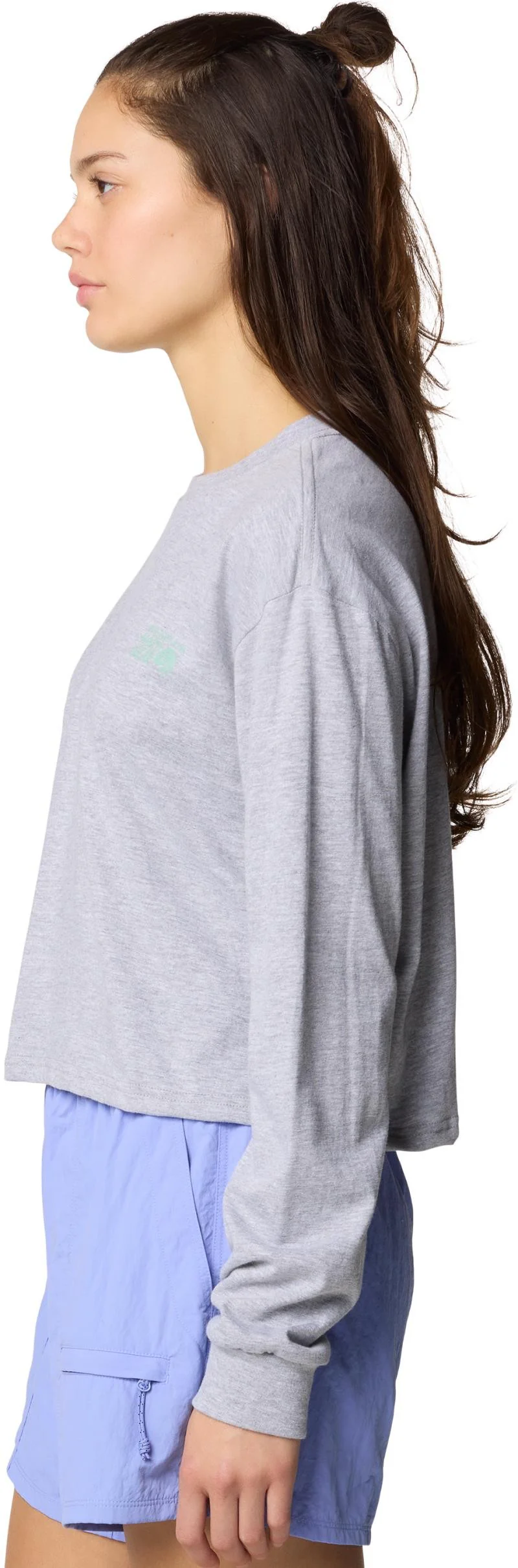 Mountain Sunset Boxy Crop LS - Womens - Image 11