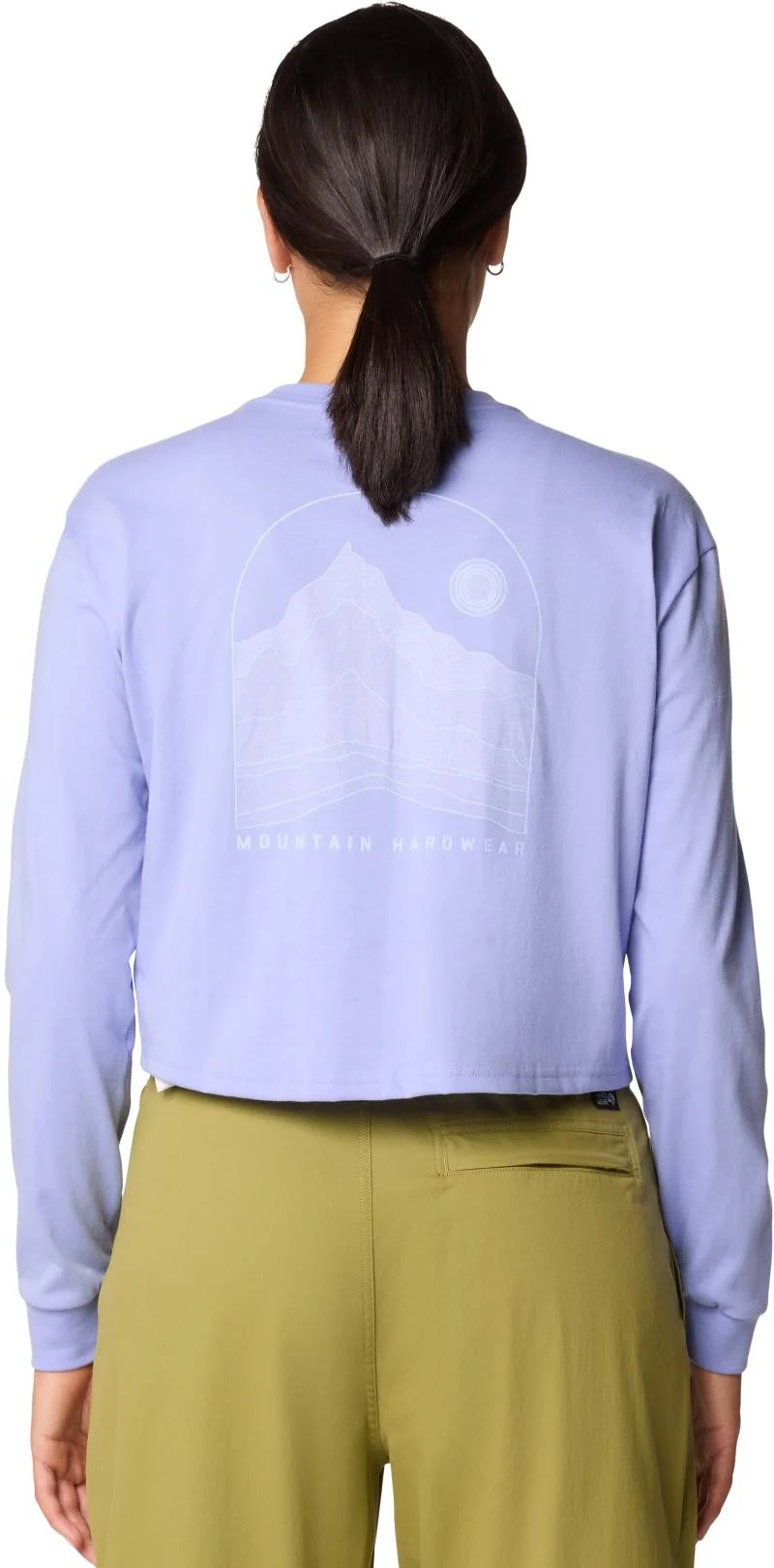 Mountain Sunset Boxy Crop LS - Womens - Image 17