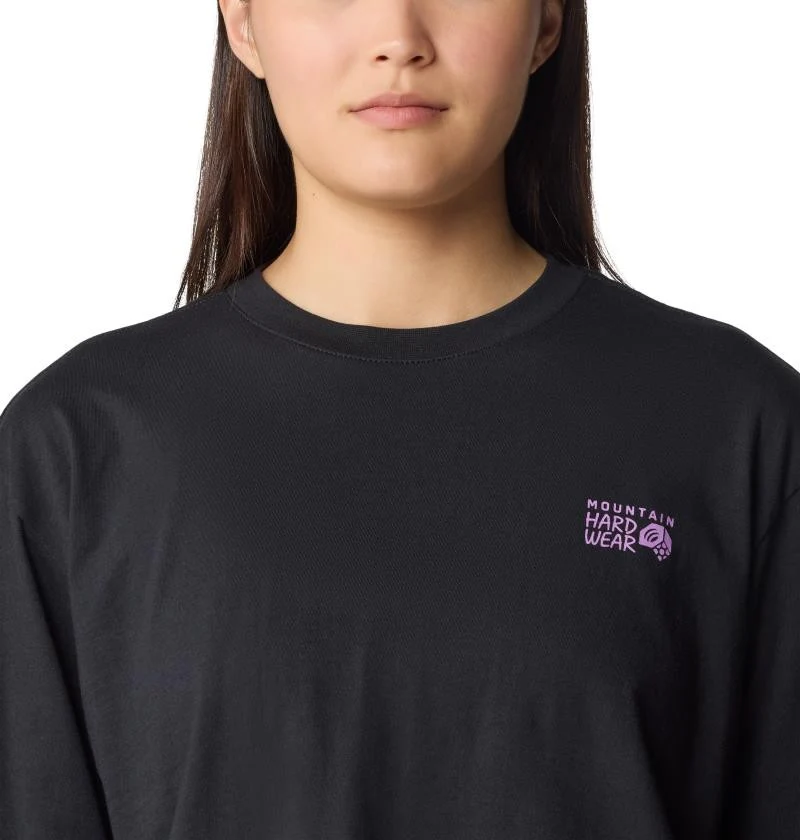 Mountain Sunset Boxy Crop LS - Womens - Image 4