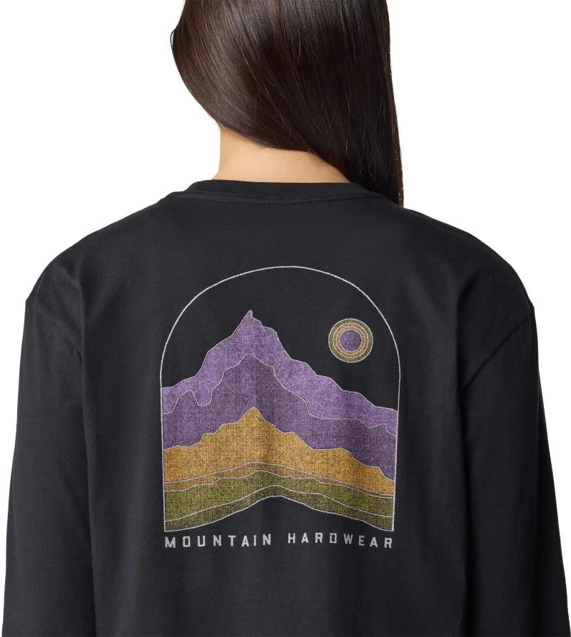 Mountain Sunset Boxy Crop LS - Womens - Image 5