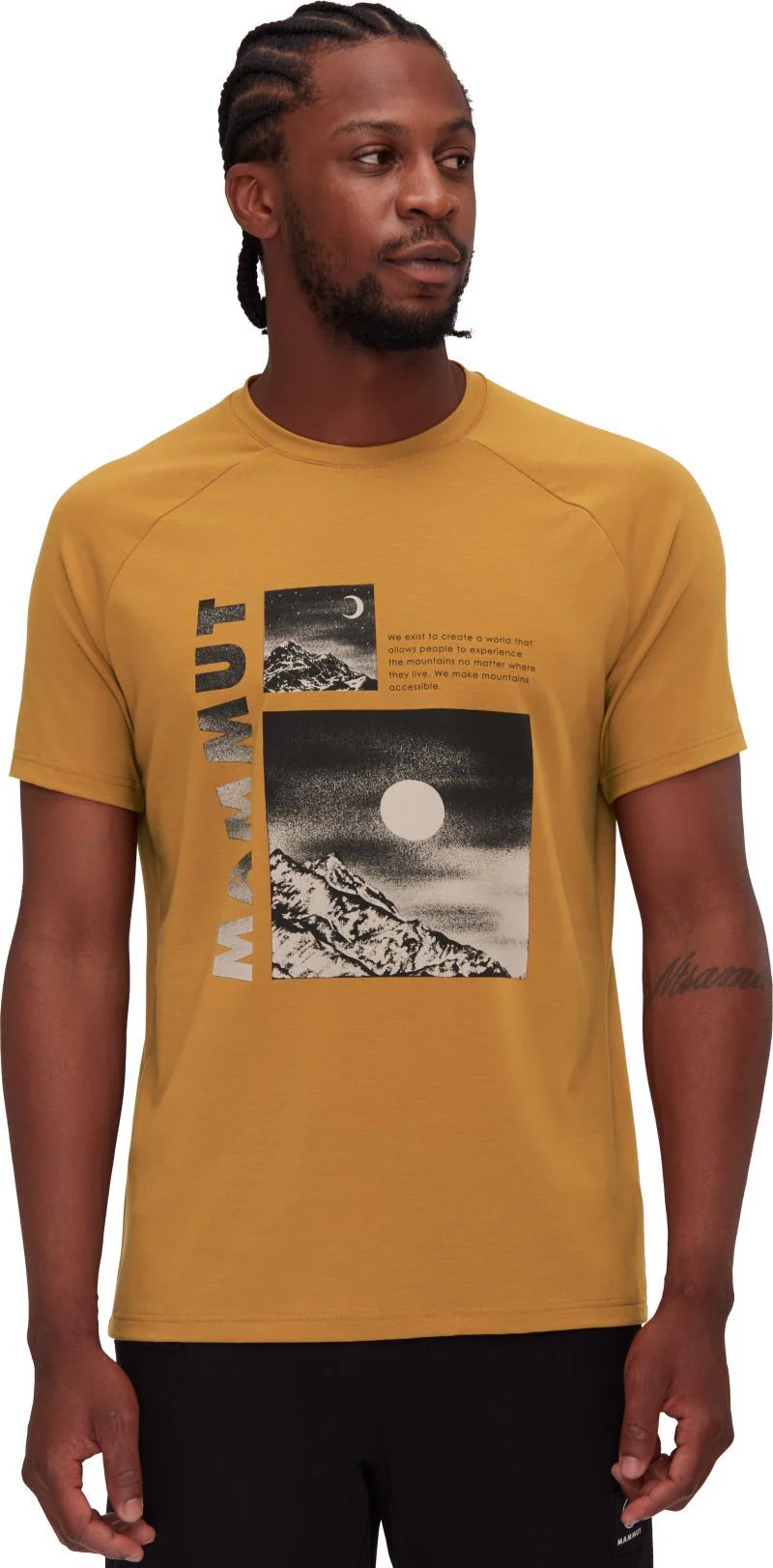 Mountain T-Shirt Day and Night - Mens - Image 2