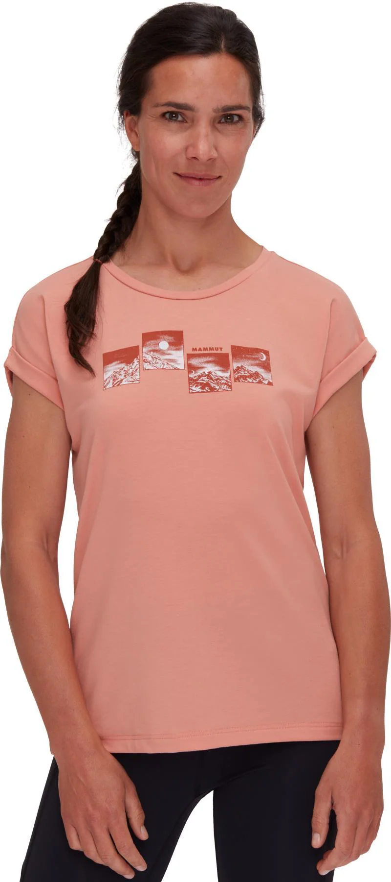 Mountain T-Shirt Day and Night - Womens - Image 12