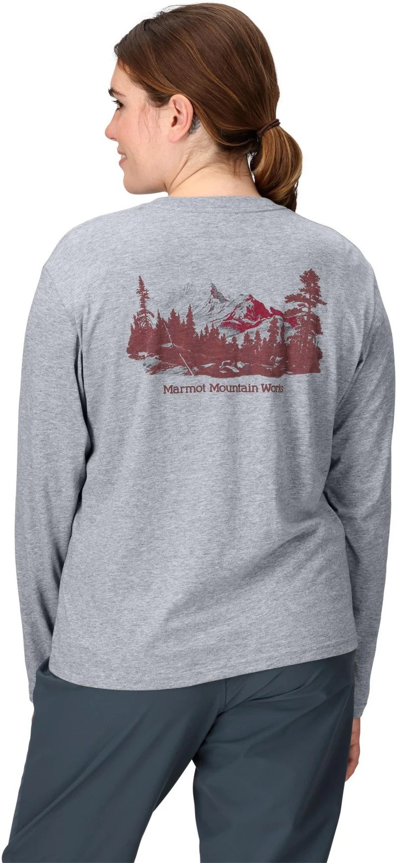 Mountainscape Tee LS - Womens - Image 2