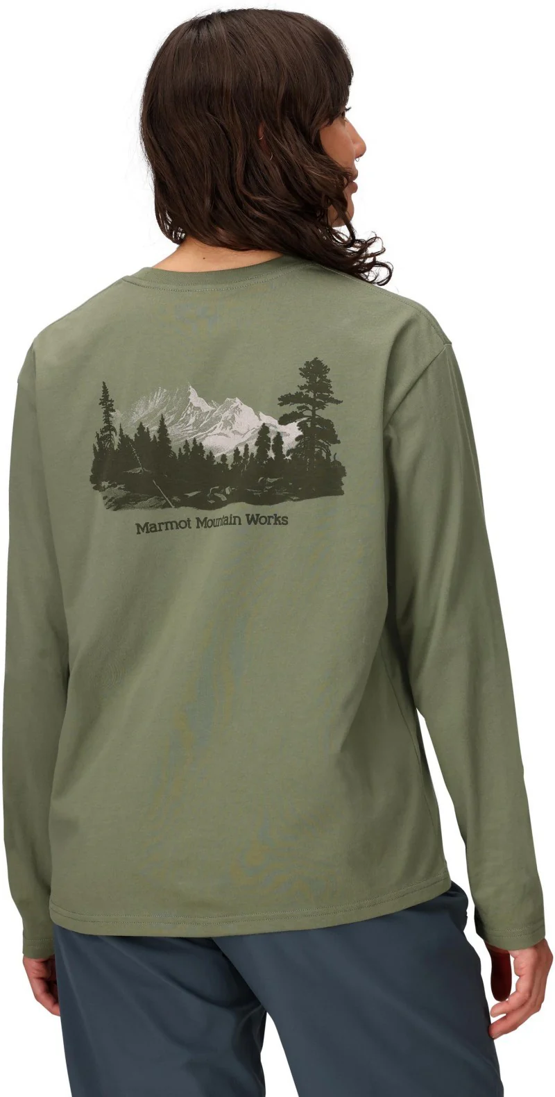 Mountainscape Tee LS - Womens - Image 4