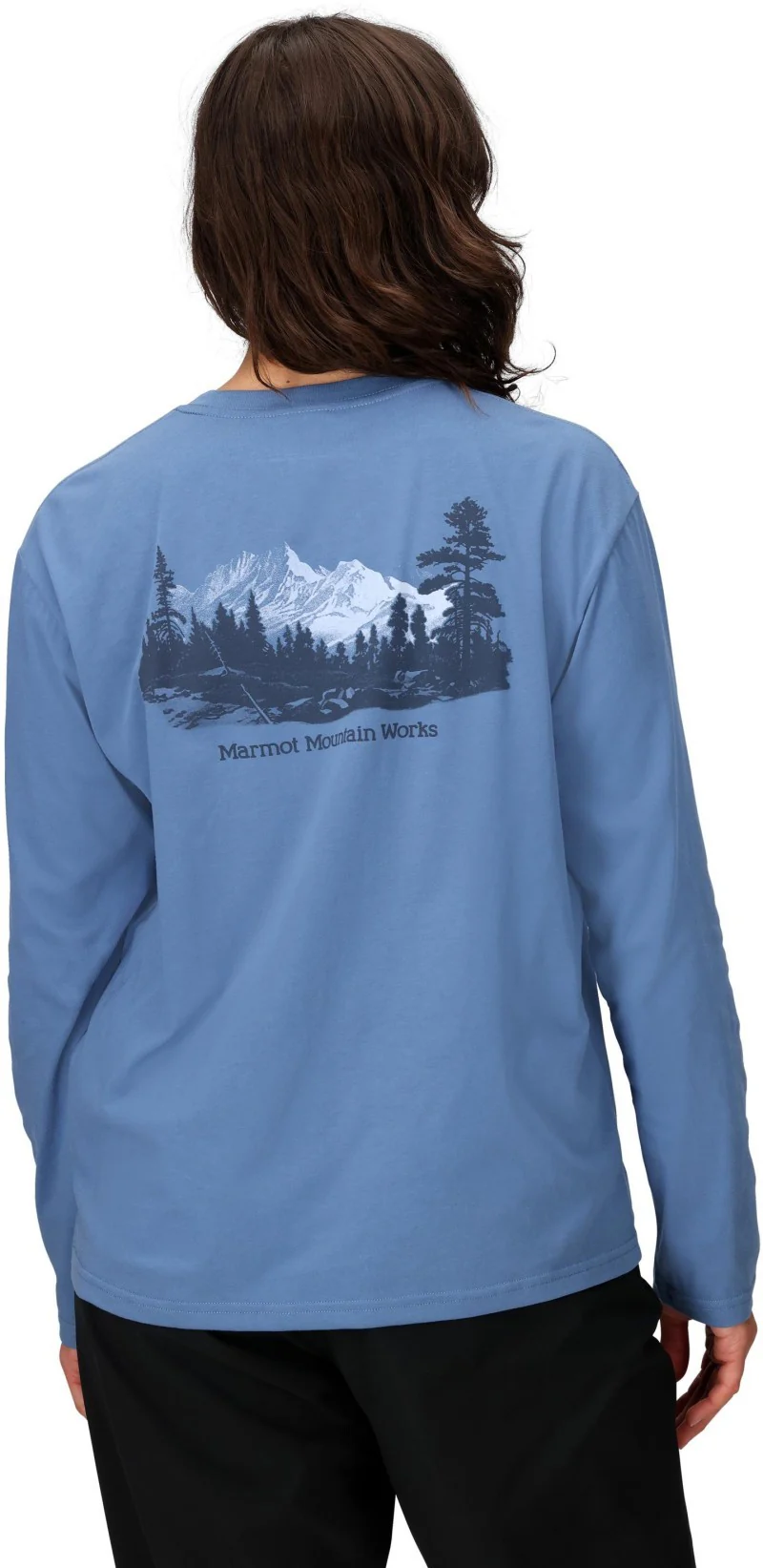 Mountainscape Tee LS - Womens - Image 6