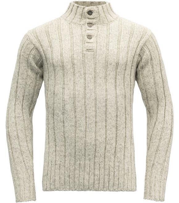 Nansen Wool Button Neck - Unisex - Image 2