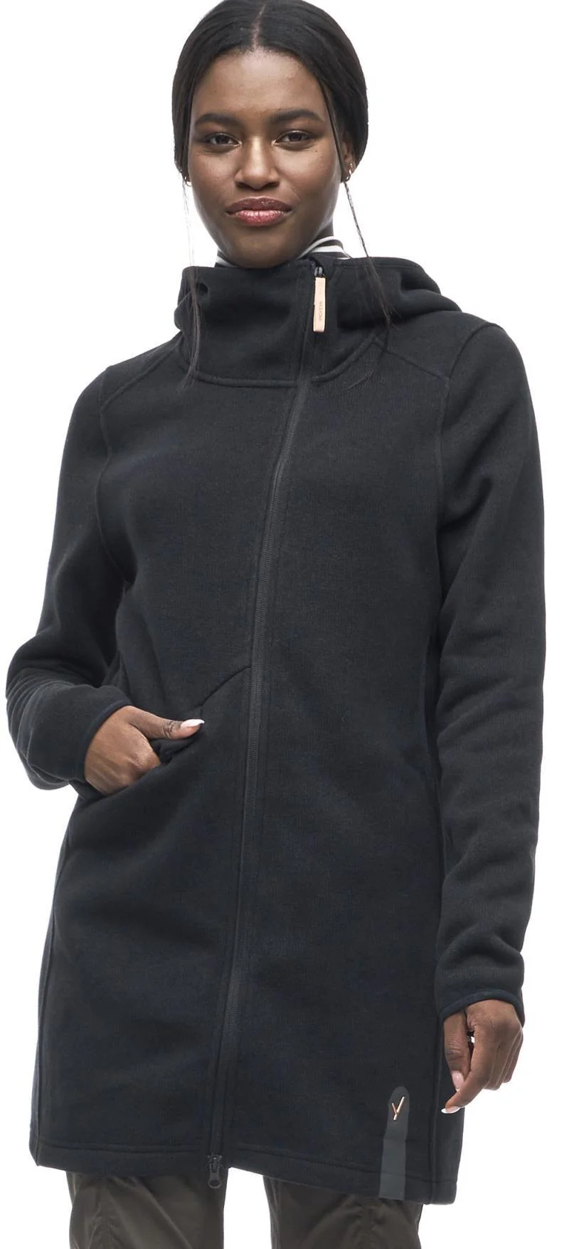 Naoko Long, Full Zip Jacket - Womens - Image 2