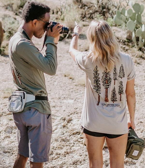 Nature Study Conifers Tree Tee - Unisex - Image 3