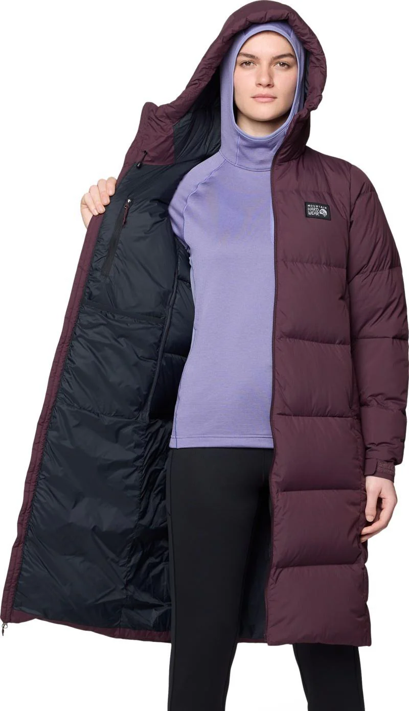 Nevadan Down Long Parka - Womens - Image 4