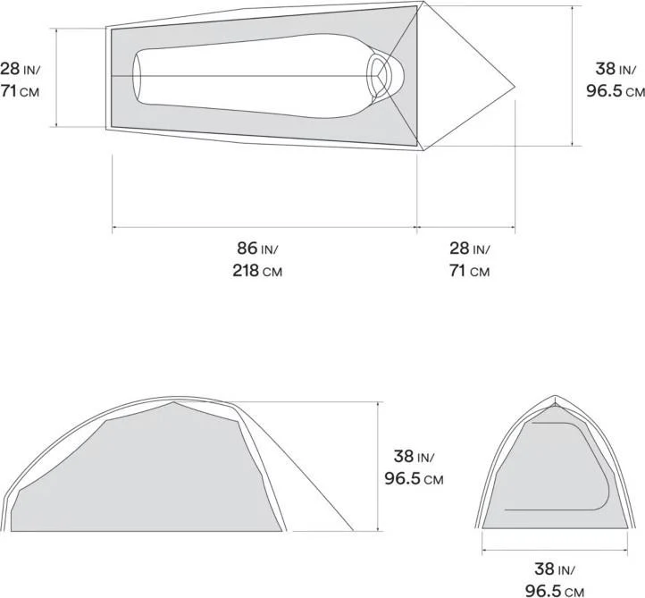 Nimbus UL 1, 1 Person Tent - Image 10