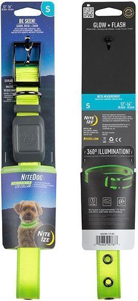 NiteDog Rechargeable LED Collar - S - Image 3