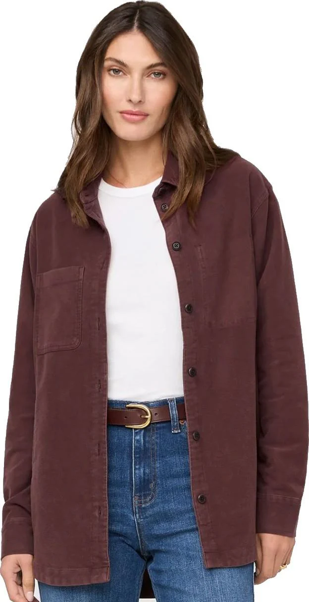 No Sweat Moleskin Overshirt - Womens - Image 4