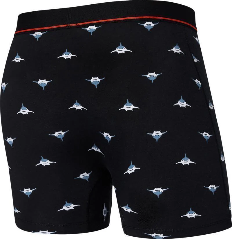 Non-Stop Stretch Cotton Boxer Briefs w/ Fly, 5" Inseam - Mens - Image 10