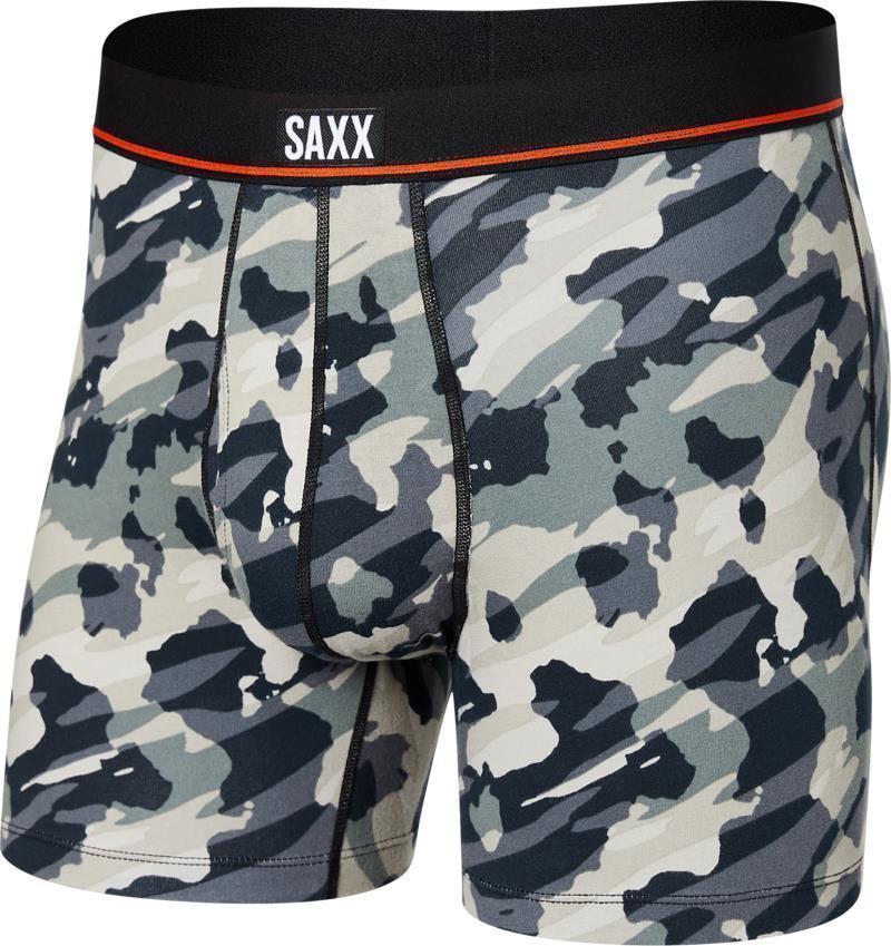 Non-Stop Stretch Cotton Boxer Briefs w/ Fly, 5" Inseam - Mens - Image 11