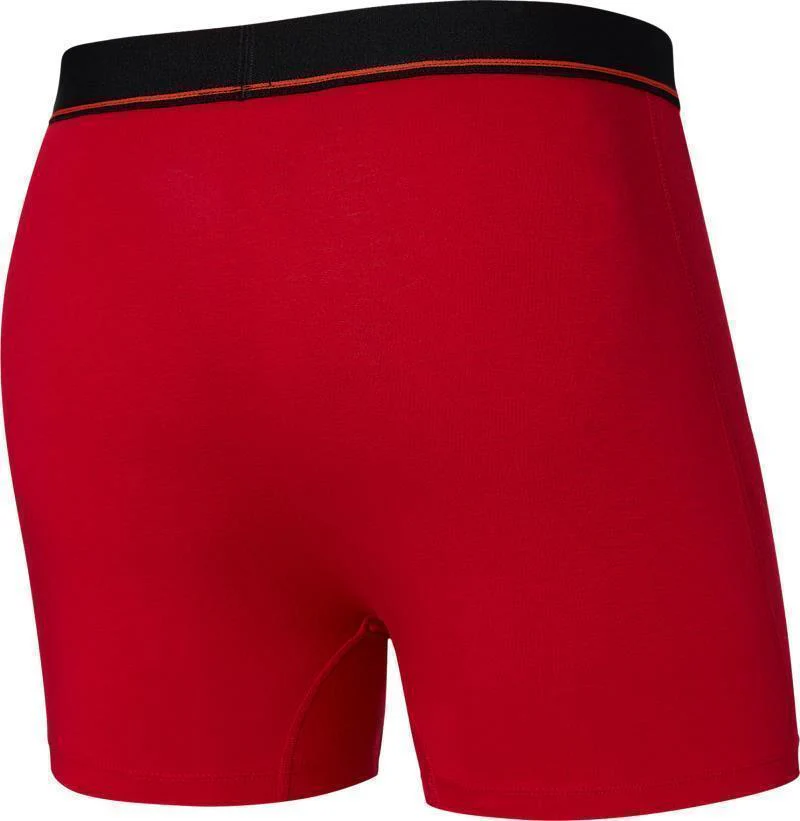 Non-Stop Stretch Cotton Boxer Briefs w/ Fly, 5" Inseam - Mens - Image 4