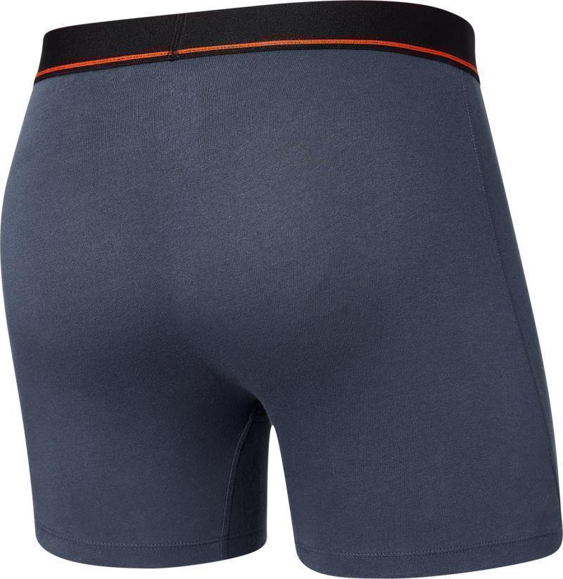 Non-Stop Stretch Cotton Boxer Briefs w/ Fly, 5" Inseam - Mens - Image 5