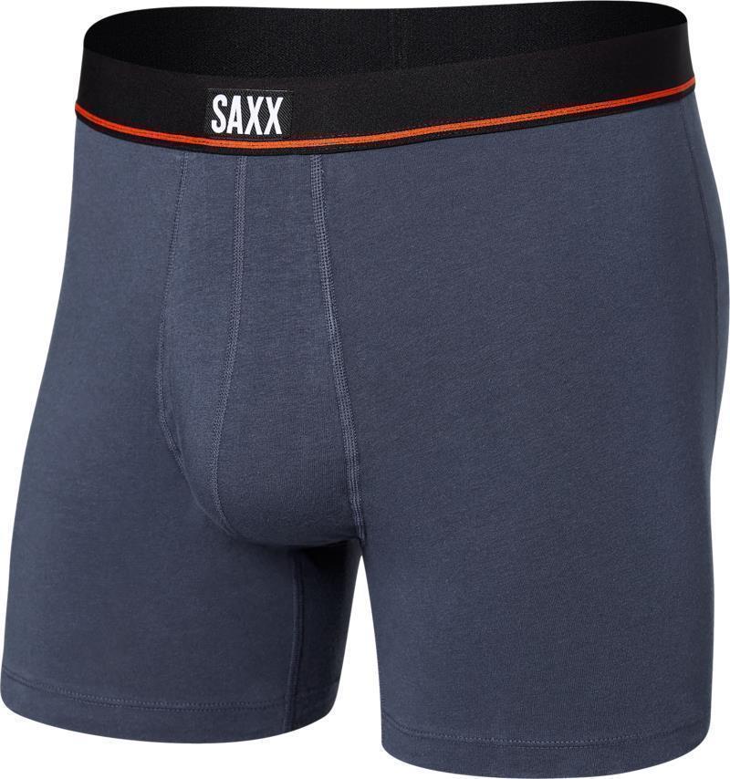 Non-Stop Stretch Cotton Boxer Briefs w/ Fly, 5" Inseam - Mens - Image 6