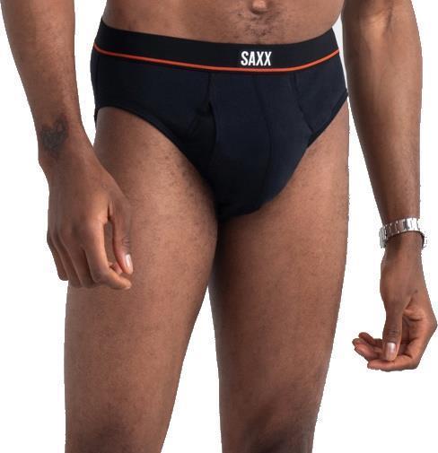 Non-Stop Stretch Cotton Briefs w/ Fly - Mens - 3 Pack - Image 4