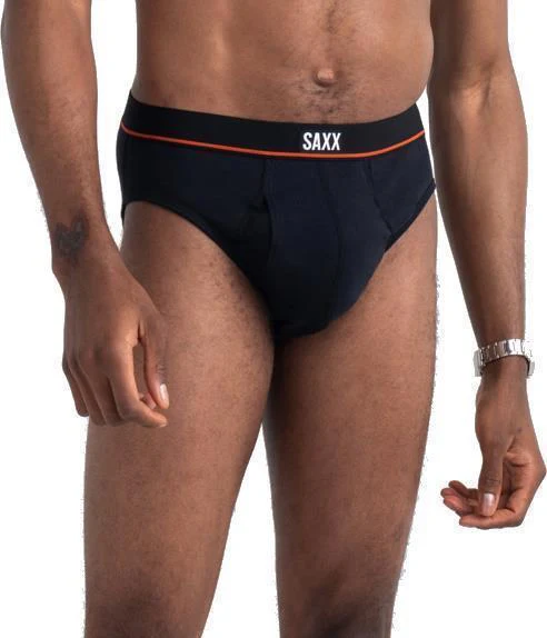 Non-Stop Stretch Cotton Briefs w/ Fly - Mens - Image 3
