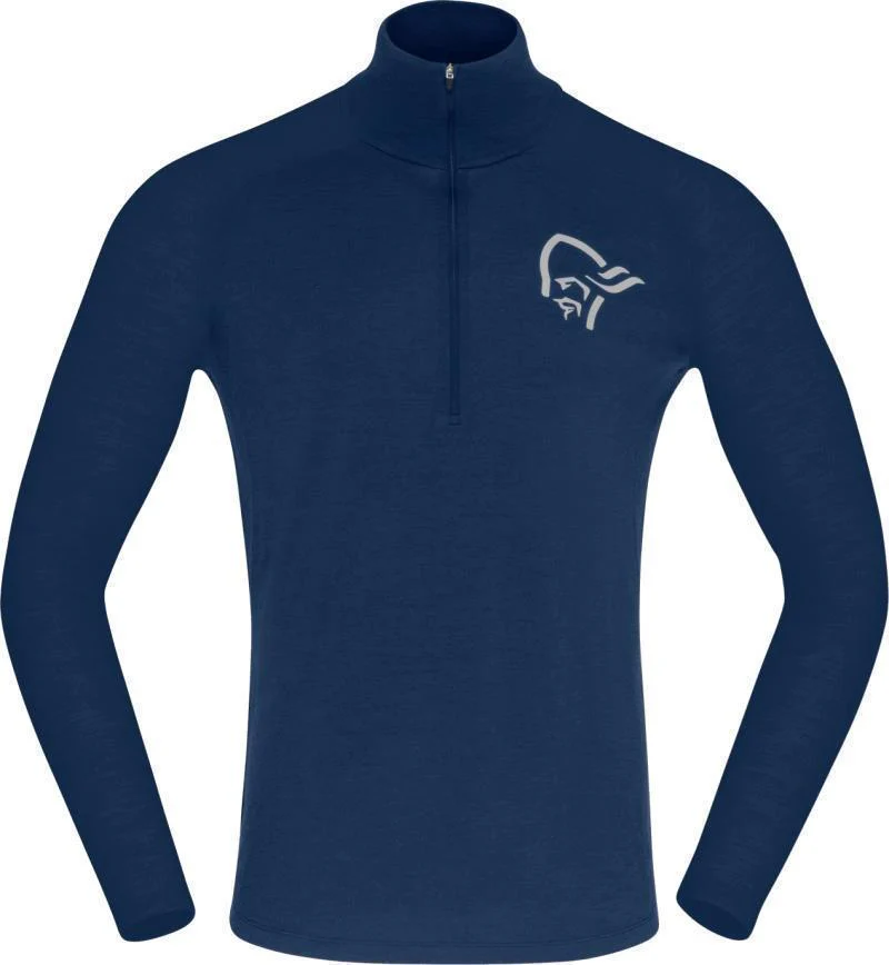 Norrona Pureull Zip Neck - Mens