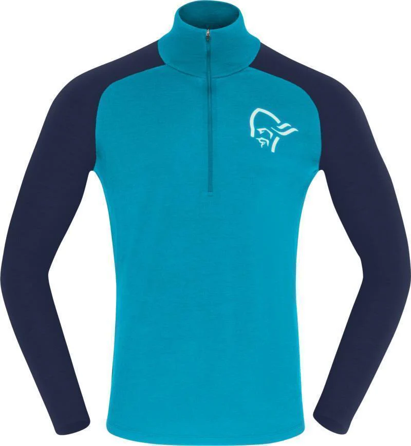 Norrona Pureull Zip Neck - Mens - Image 2