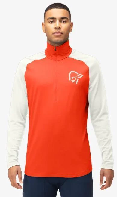Norrona Pureull Zip Neck - Mens - Image 4