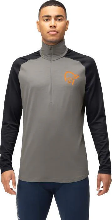 Norrona Pureull Zip Neck - Mens - Image 5
